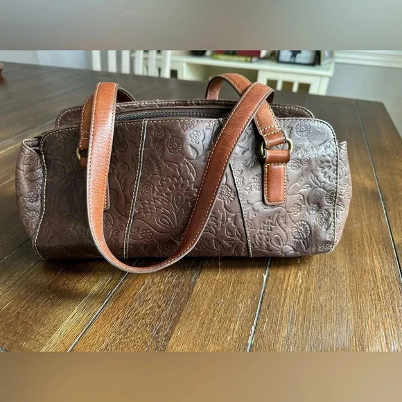 Fossil leather shoulder bag - Picture 10 of 16